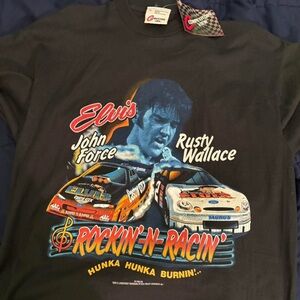 Chase Authentics Black and Blue Racing Tee
